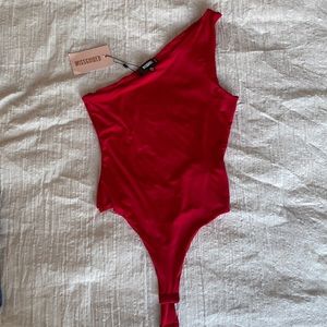 NWT One Shoulder Bodysuit